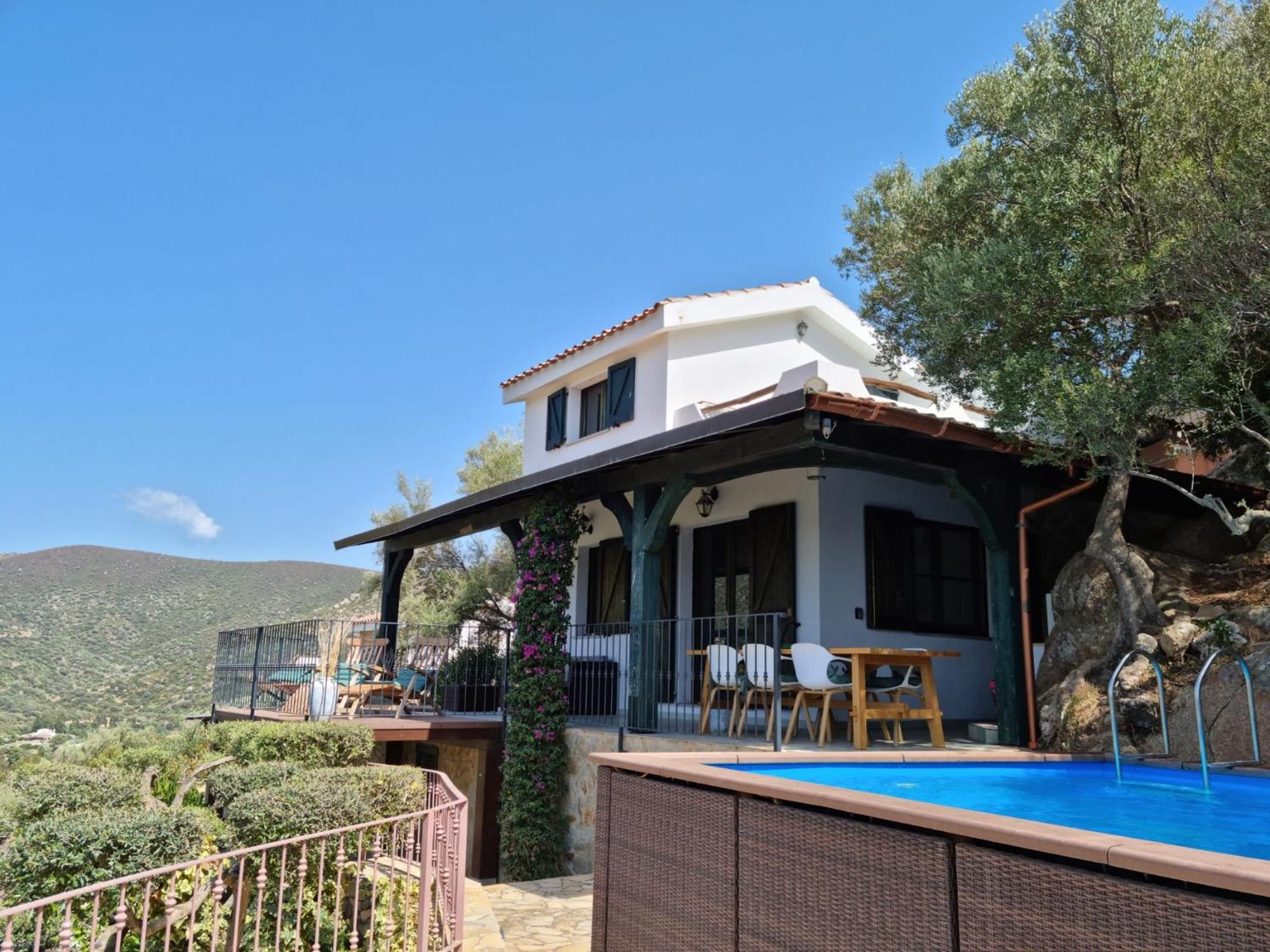 Villetta With Heated Pool And Panoramic View Torre delle Stelle Exterior photo